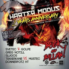 TEKKERKANE vs MUSTEC (4 DECKS 2 MIXERS) @ HARTER MODUS 2 YEARS ANNIVERSARY