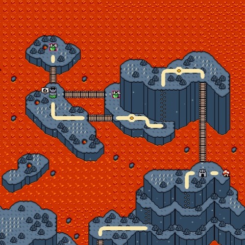 Super Mario World - Mt. Volqueso