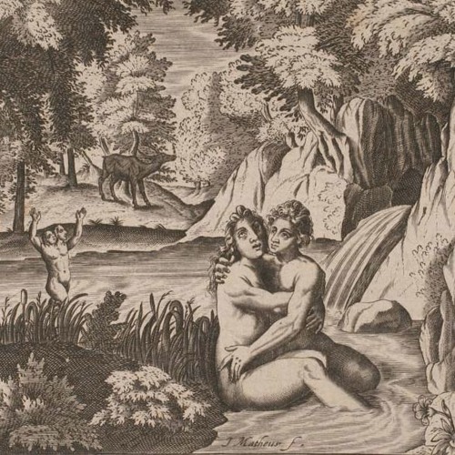 Hermaphrodite & Salmacis (version maquette)