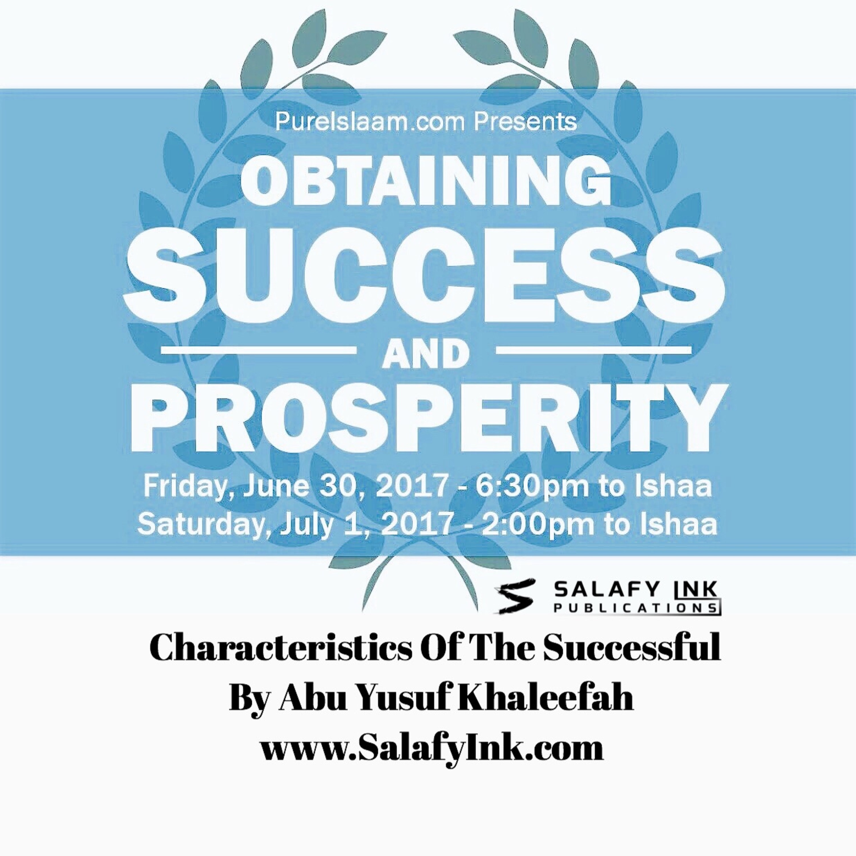 Characteristics Of The Successful By Abu Yusuf Khaleefah episode artwork