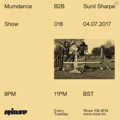 Mumdance B2B Sunil Sharpe -  4th July 2017