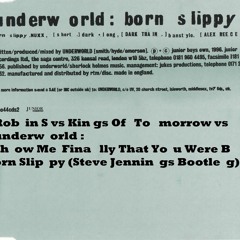 Robin S v Kings Of Tomorrow v Underworld - Finally You Were Born Slippy (Steve Jennings Bootleg)