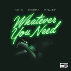 Whatever You Need- Meek Mill (feat. Chris Brown and Ty Dolla $ign
