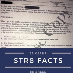BS Osama x BS Sheed - Str8 Facts
