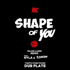 Nyla (Major Lazer Remix feat. Ed Sheeran & Kranium) - Shape of You (DUB PLATE)