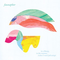 in a library, in the summer (when I read I fall asleep)