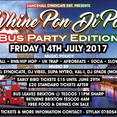 WHINE PON DI POLE BUS PARTY Mix CD BY DJ HOTSKULL (DANCEHALL SYNDICATE)