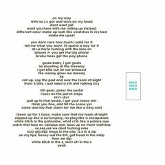 w4rrants (prod. by niko)