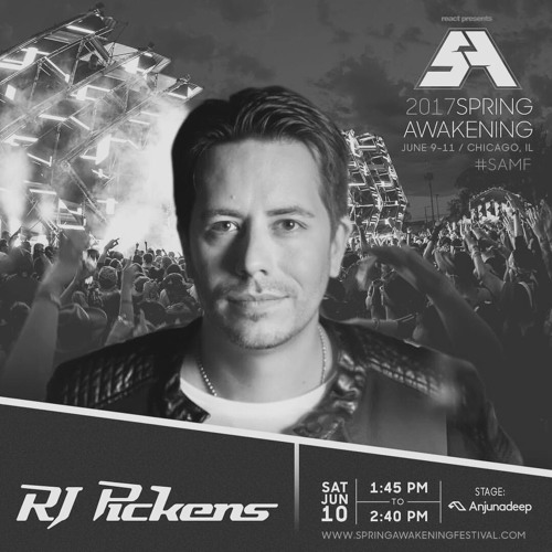 RJ Pickens - Live At Anjunadeep Stage - Spring Awakening Music Festival CHI - 11JUN2017