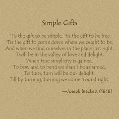 Simple Gifts