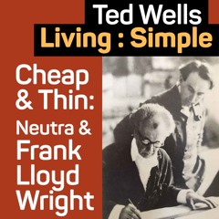 Cheap And Thin: Richard Neutra and Frank Lloyd Wright