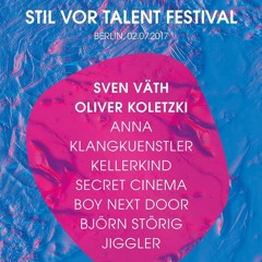 Warmup @ Stil Vor Talent Festival, Berlin