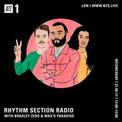 Live on NTS for Rhythm Section 21 • 6 • 2017