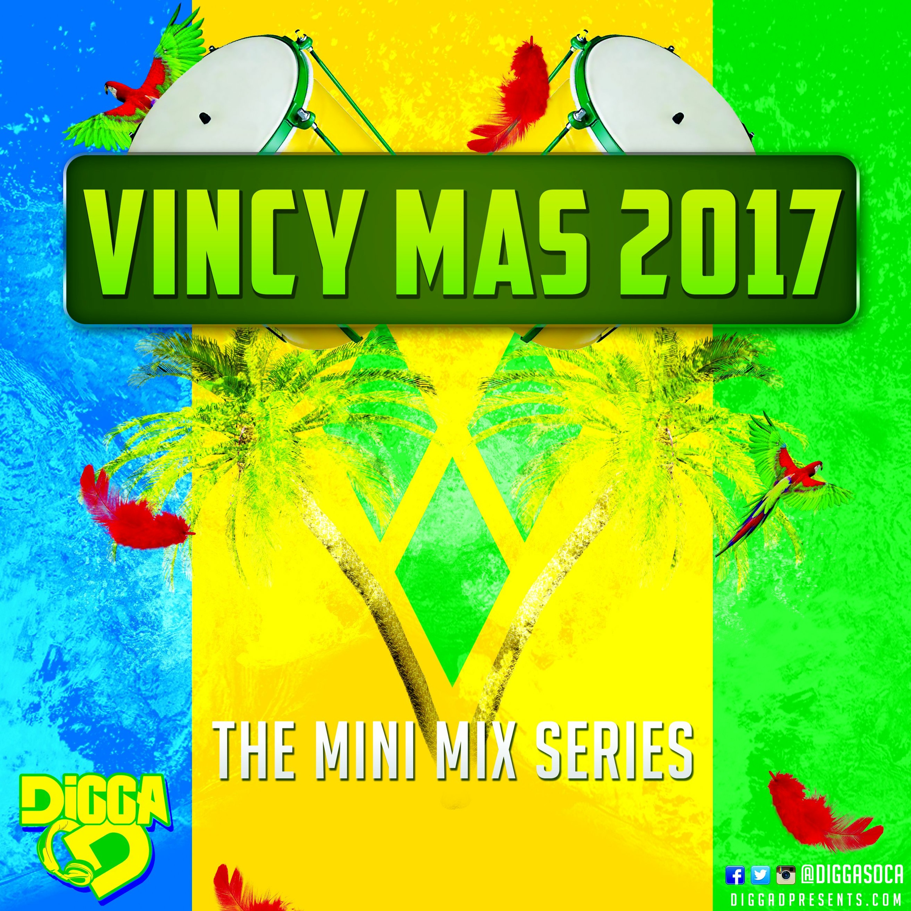 #VincyMasMix (#MiniMixSeries) 40th Anniversary episode artwork