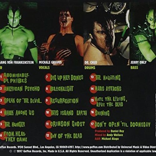 Stream Misfits - American Psycho (Full Album) by Nowhere | Listen
