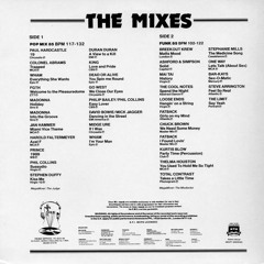 DMC Pop 85 Megamix (DMC mix by Alan Coulthard December 1985)