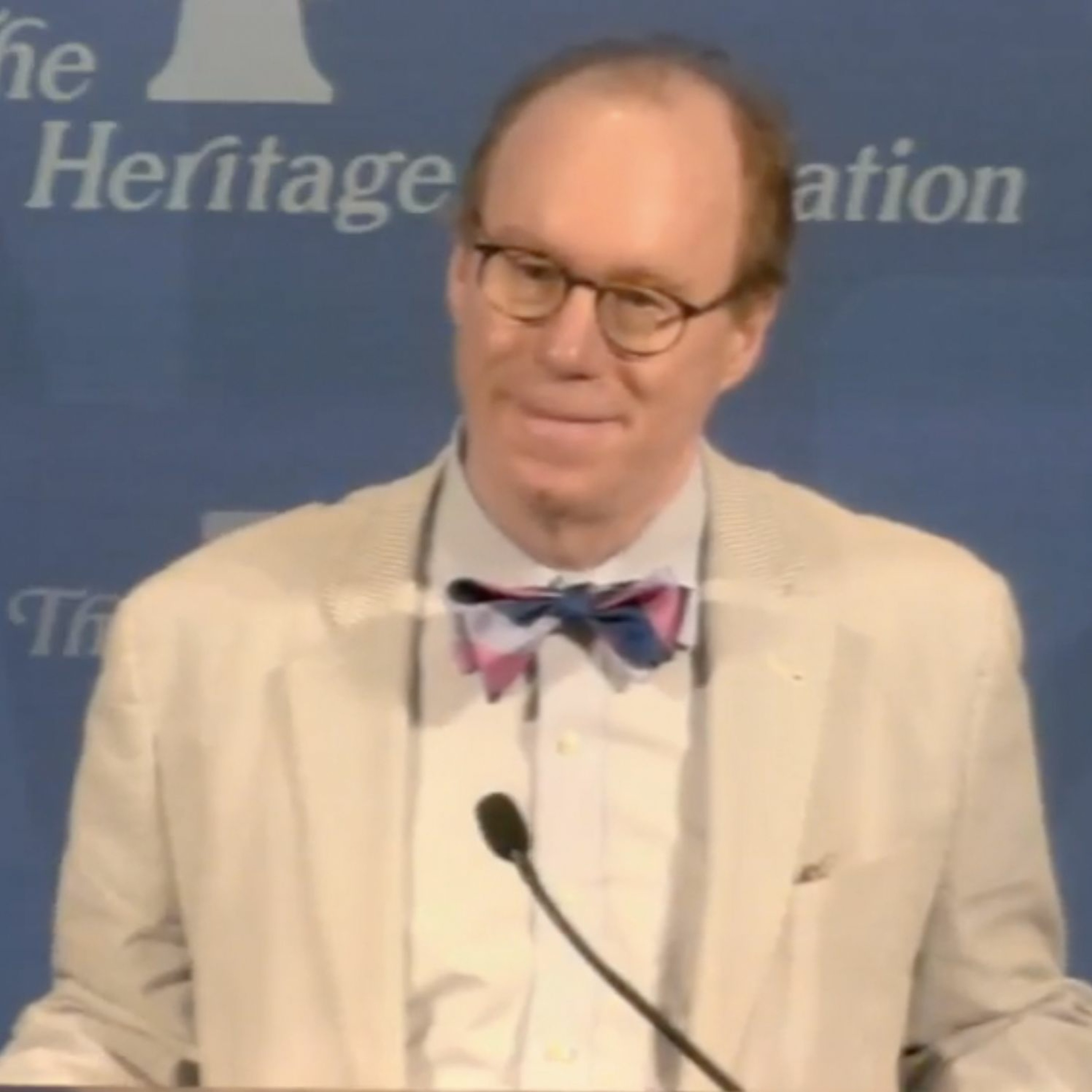 Roger Kimball at The Heritage Foundation episode artwork
