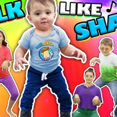 ♫ WALK LIKE SHAWN ♫ Music Video for Kids ♬ (FUNnel Vision ♪ Dance Song)