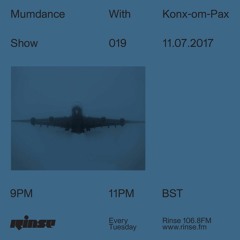 Mumdance w/ Konx OM Pax - 11th July 2017
