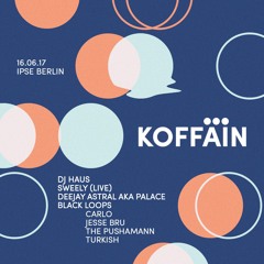 the pushamann recorded live Koffäin Open Air @ ipse berlin