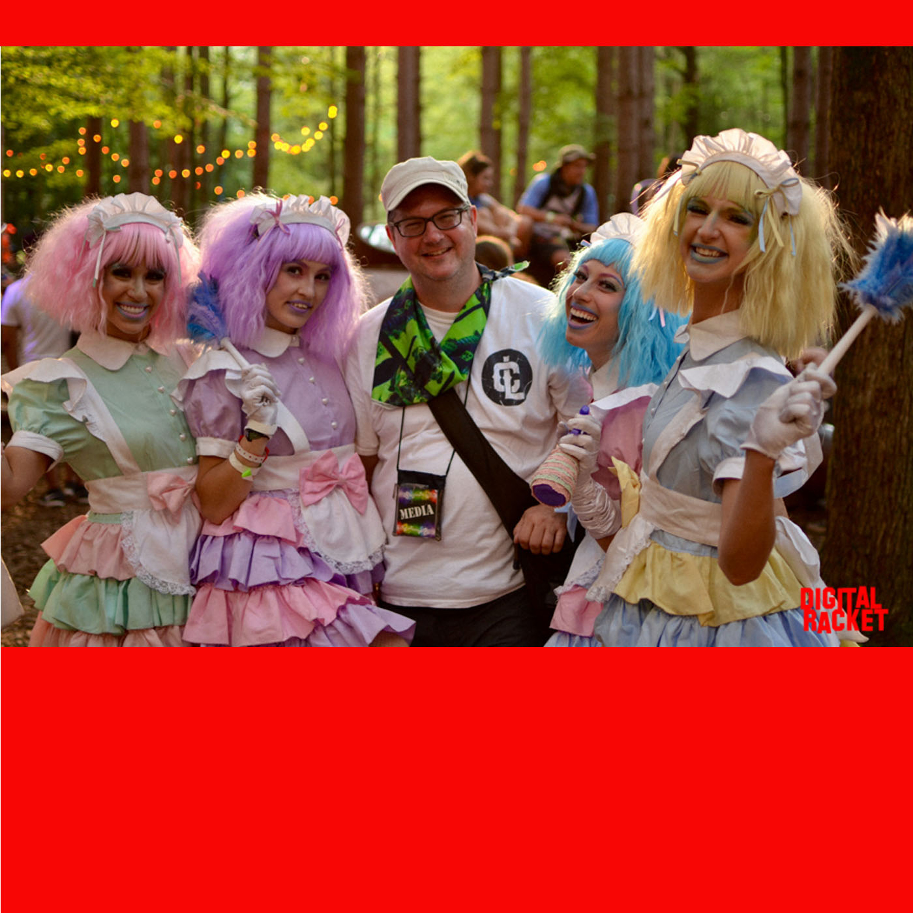 DigitalRacket EP#101 Electric Forest Trippin episode artwork