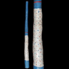 Overtone-ambiguous pandanus didgeridoo E fundamental