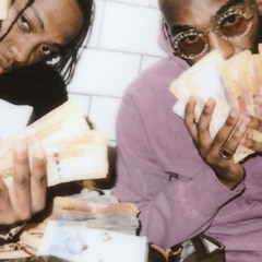 Purple Bandz Over Friends