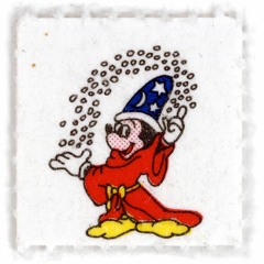 SEE WHAT YOU WANT: Sorcerer's Apprentice LSD Blotting Paper, 1978