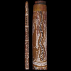 Overtone-present didgeridoo Yanggarriny Wunungmurra G yidaki