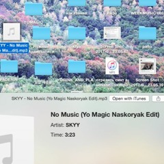 SKYY – No Music (Yo Magic Naskoryak Edit)