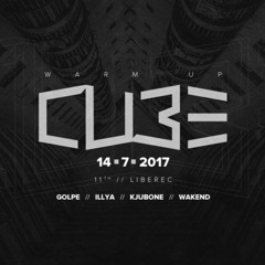 Golpe - Cube Warm Up - 11th Club - Liberec - 14.7.2017 (3 decks TECHNO set)