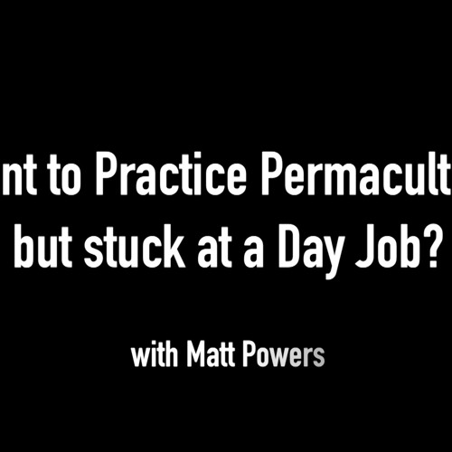 Want to Practice Permaculture But Stuck in a Day Job?