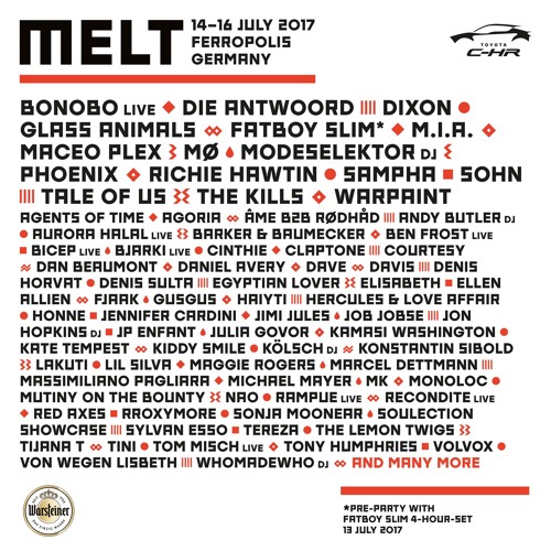 Agents Of Time dj set @ Melt Festival (Sleepless Floor) 14.07.2017