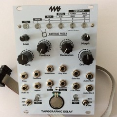 Tapographic Delay 4MS demo 01