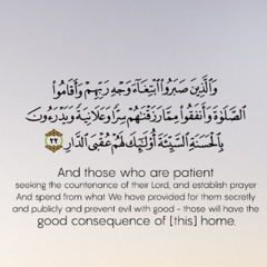 تلاوة رائعة من سورة الرعد | للقارئ صالح سيد الأنصاري