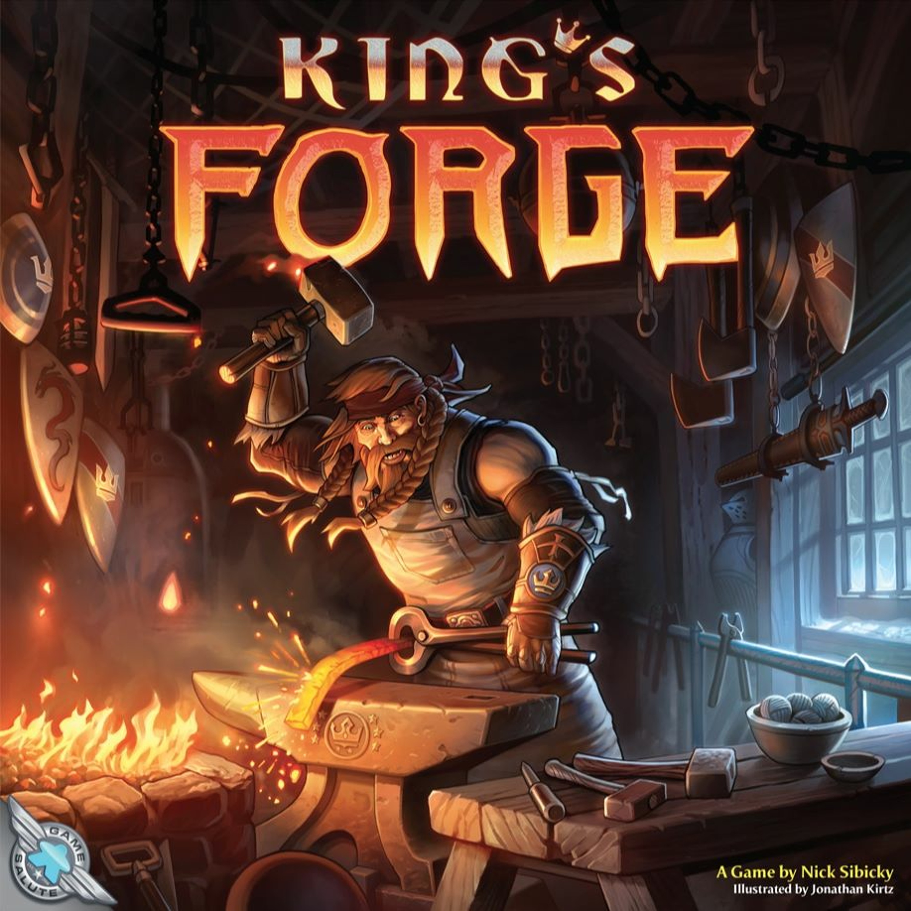 Episode 4 – Nick Sibicky, of King’s Forge & we review a new game called Unfair. Plus con news episode artwork