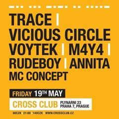 DJ Trace & MC Concept : DSCI4 @ Cross Club Prague [05.19.17]