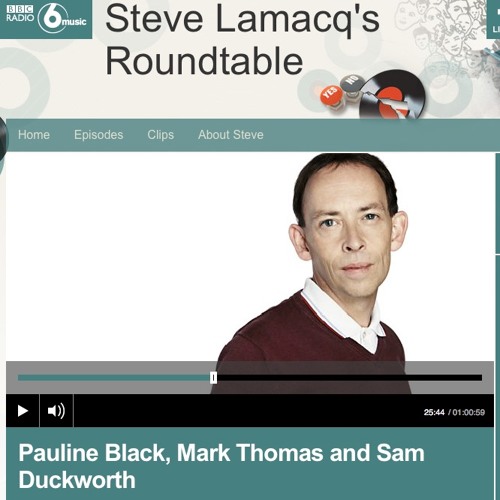Mungo's Hi Fi X Eva Lazarus - Live my life (Steve Lamacq round table BBC Radio 6)