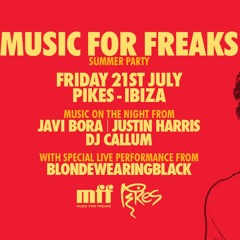 Javi Bora Exclusive Mix For Music For Freaks (summer 2017)