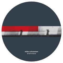 Mike Schommer _ Anamnesis ep_ (MOSAIC 039/MOSAICDIGI01)