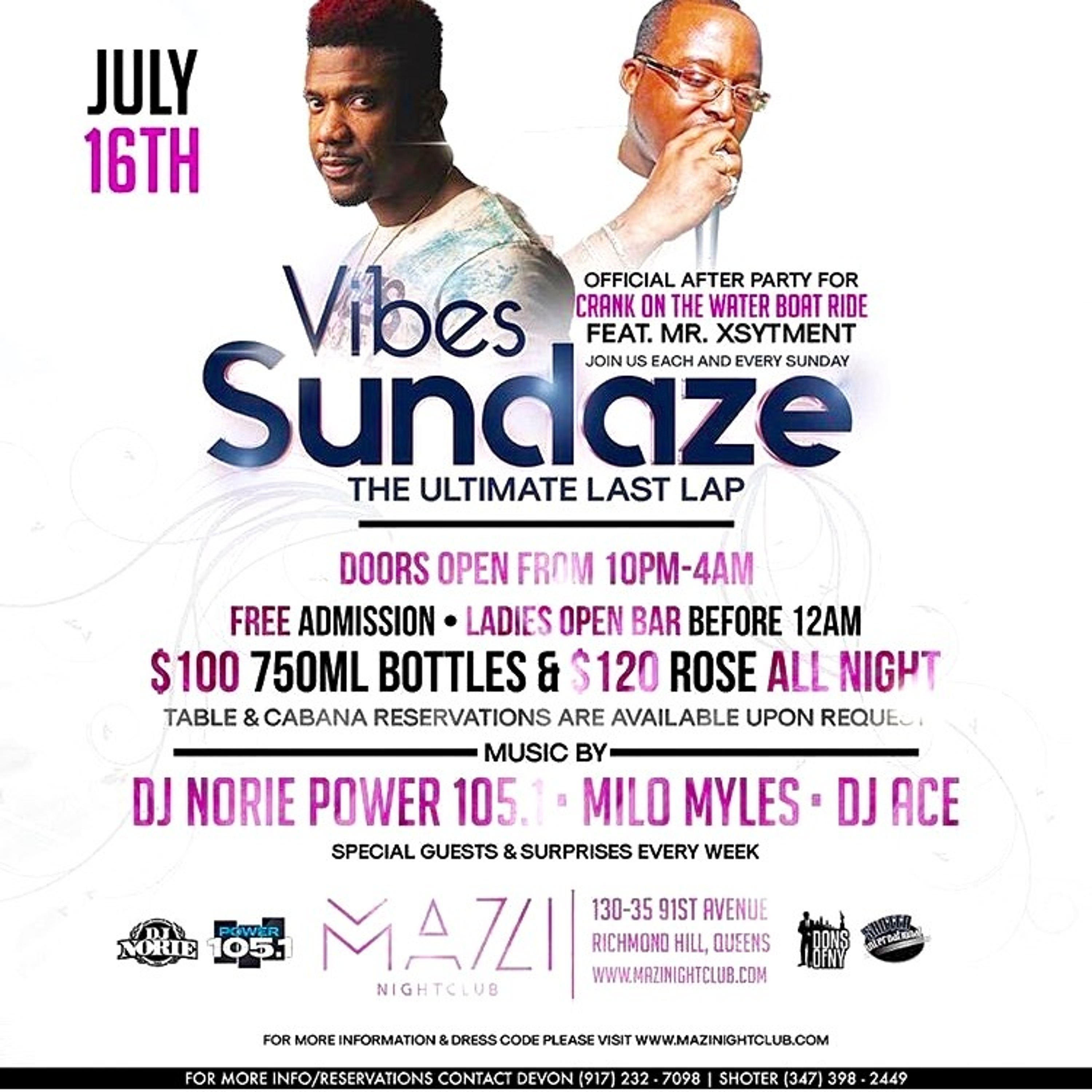 @MrXsytment x @DJSteel2 LIVE @ VIBES SUNDAZE 7.16.17 episode artwork