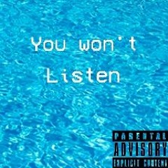 You Won't Listen (Produced By R-Sanik)