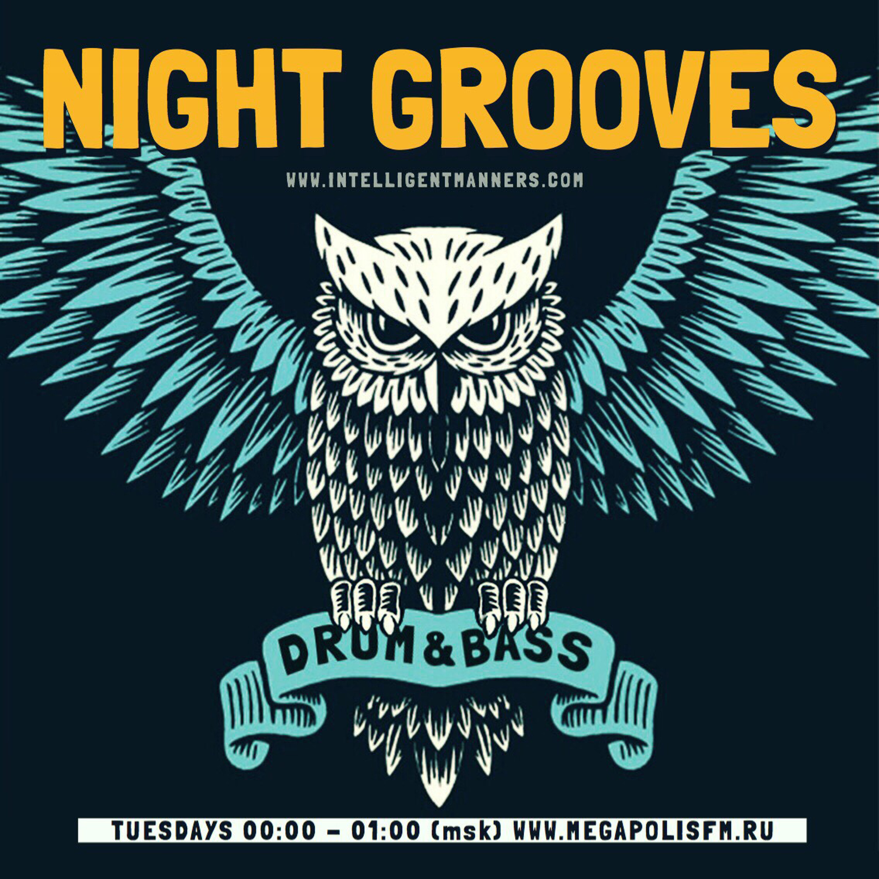Intelligent Manners - Night Grooves #190 "Jungle Classics mix" (11.07.2017) episode artwork