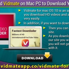 How To Download Vidmate On Mac PC To Download Youtube Videos?