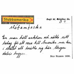 Stubbamerika Vals (spelas in, om allt flyter på) (Anders Hillman Minx)