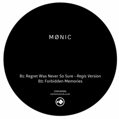 Mønic - Regret Was Never So Sure - Incl - Regis Version