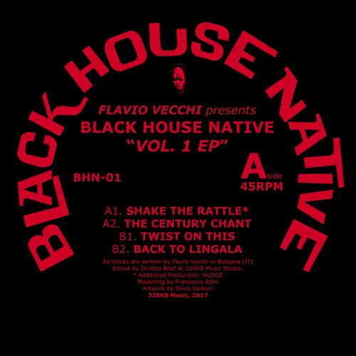 Flavio Vecchi presents BLACK HOUSE NATIVE vol.1 EP 12"