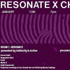 Heidi Sabertooth DJ Set ResonateXChasm KnockdownCenter Jan 13 2017