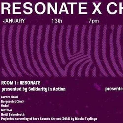 Heidi Sabertooth DJ Set ResonateXChasm KnockdownCenter Jan 13 2017
