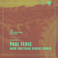 PREMIERE: Paul Feris - Rush (Matthias Seibert Remix)[Prisma Techno]